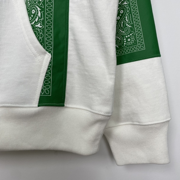 ブランドパーカー素材ディテール